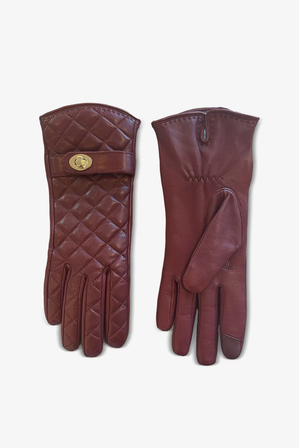 Adax Glove Sidse Burnt red Cheap