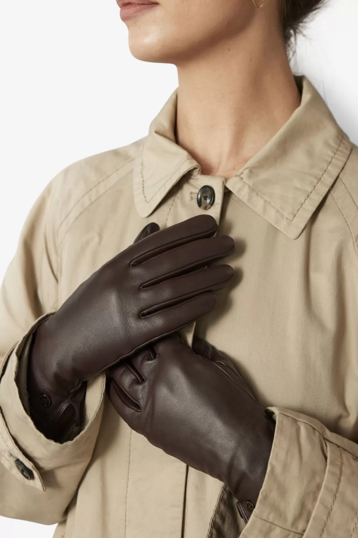 Adax Glove Simonia Dark Brown Best Sale