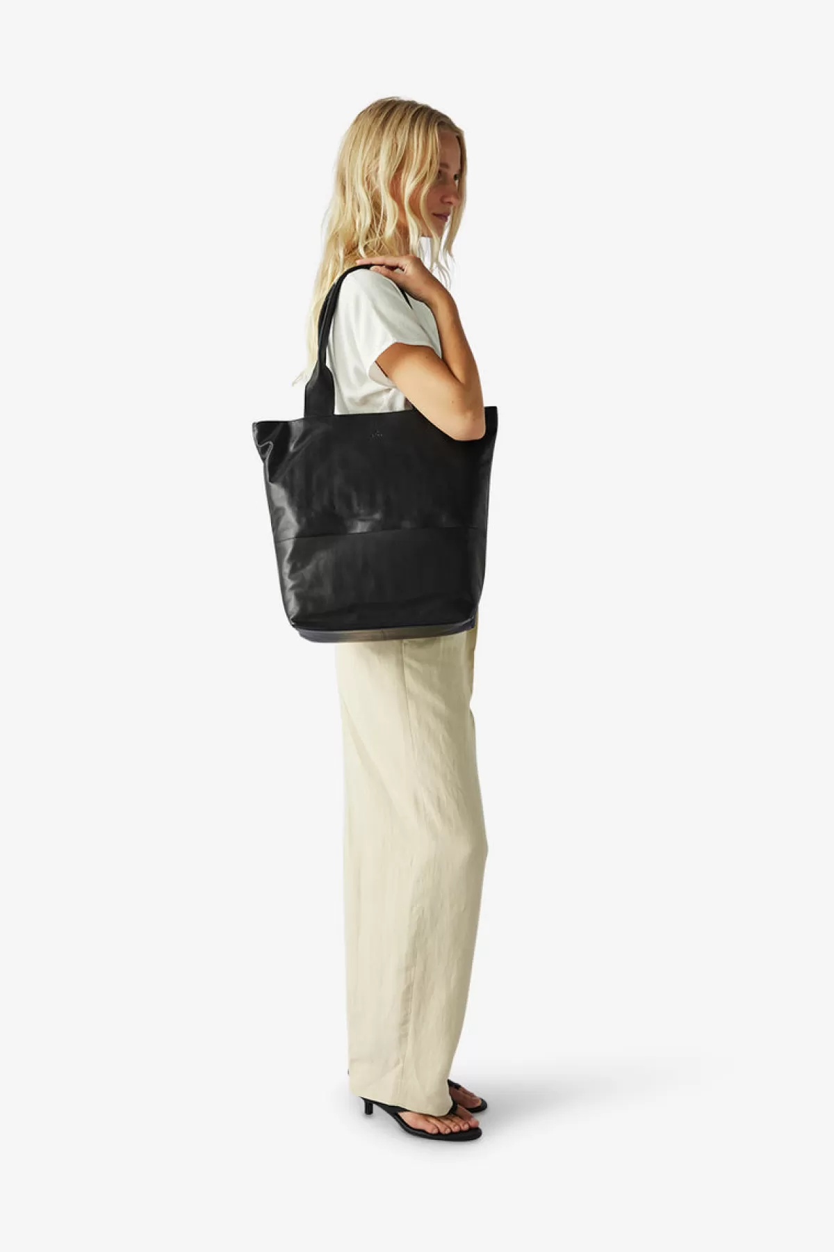 Adax Amalfi Shopper Lucia Black Best Sale