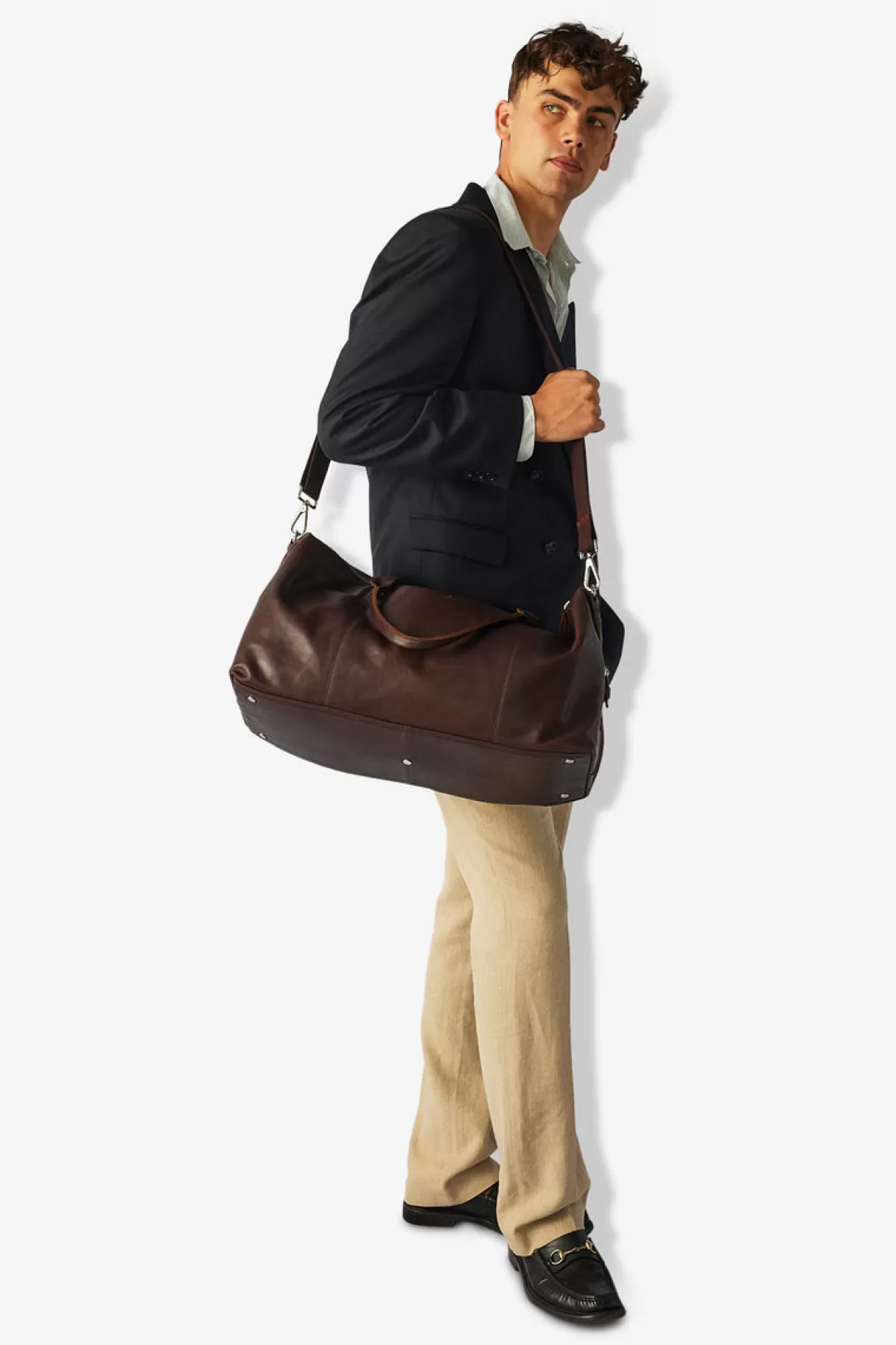 Adax Catania Weekend Bag Krister Dark brown Cheap