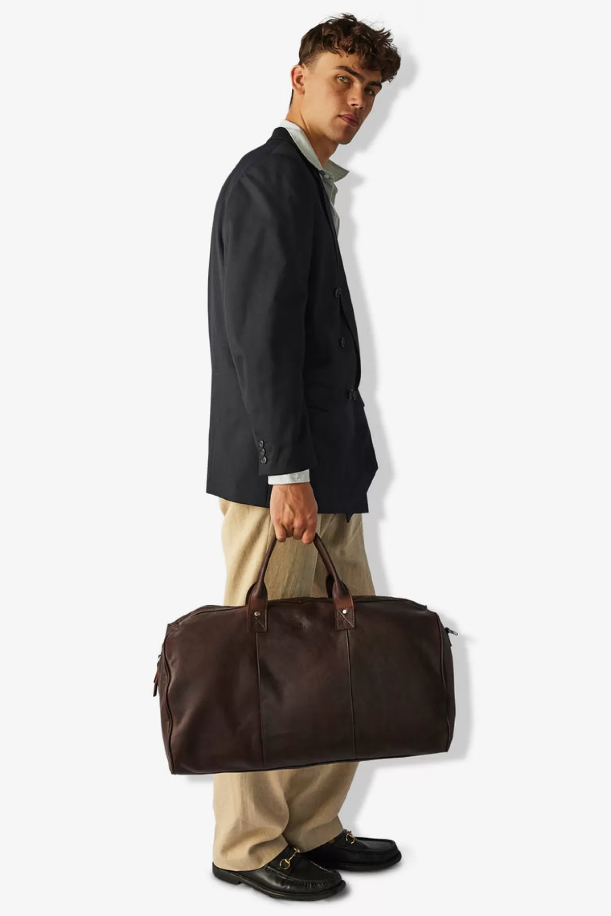 Adax Catania Weekend Bag Lasse Dark brown Best