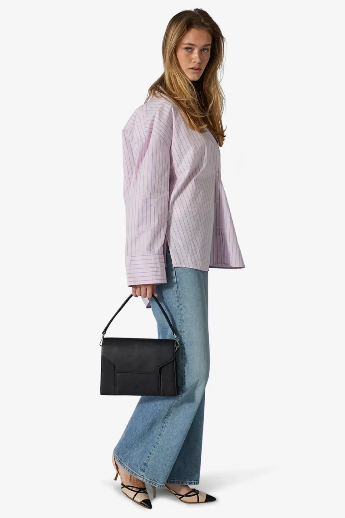 Adax Cormorano Shoulder Bag Aurora Black Shop