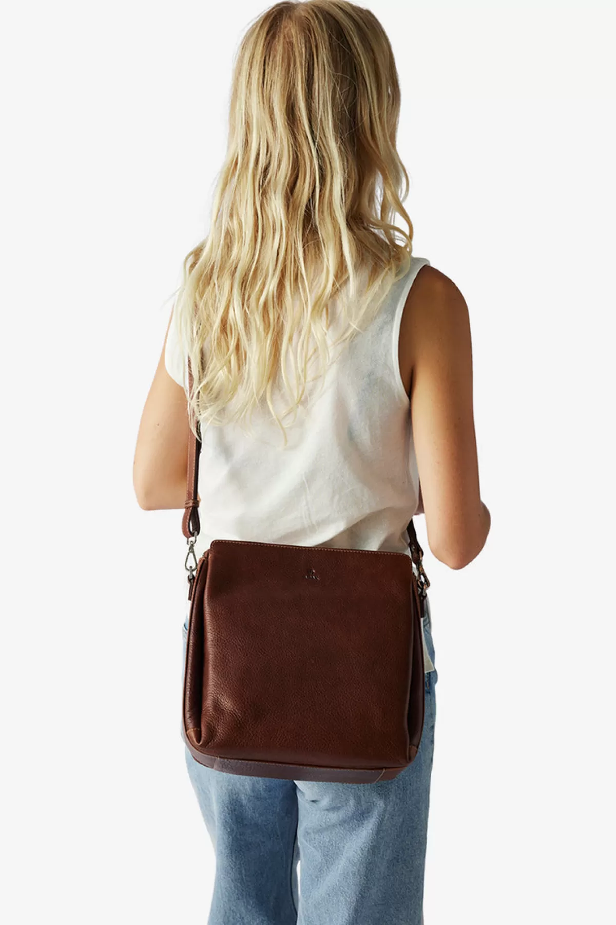 Adax Cormorano Shoulder Bag Ellinor Coffee Discount