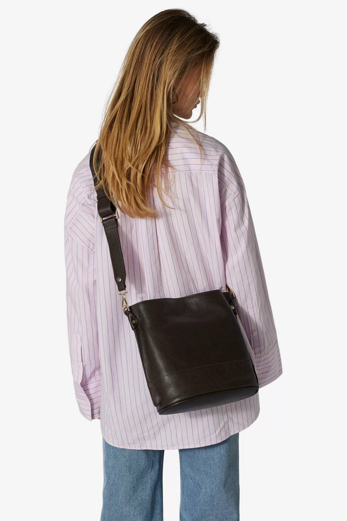 Adax Cormorano Shoulder Bag Kristin Dark brown Best Sale