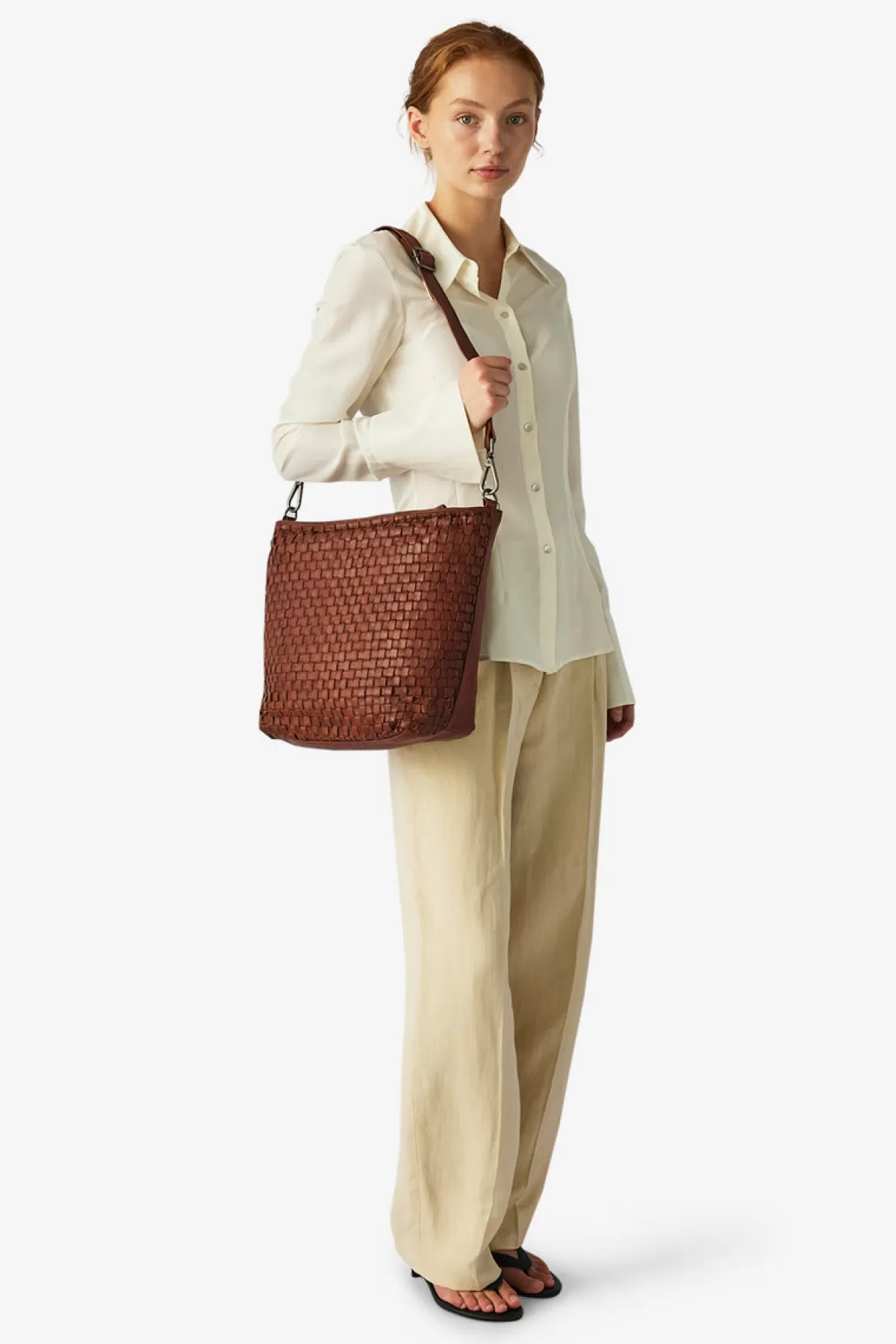 Adax Corsico Shopper Claire Cognac Sale