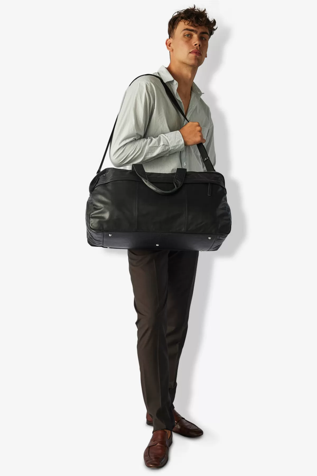 Adax Prato Weekend Bag Arthur Black Flash Sale